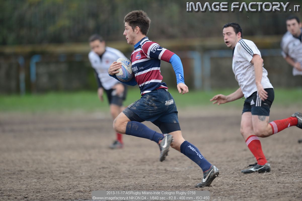 2013-11-17 ASRugby Milano-Iride Cologno Rugby 0758